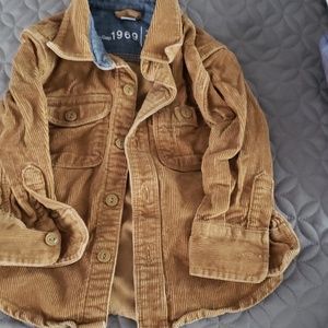 Corduroy Tan GAP button down